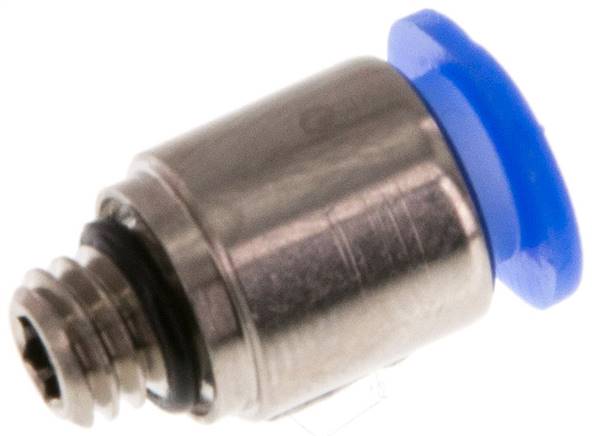 Gerader Steckanschluss M 6-6mm, Mini m. Innensechskt