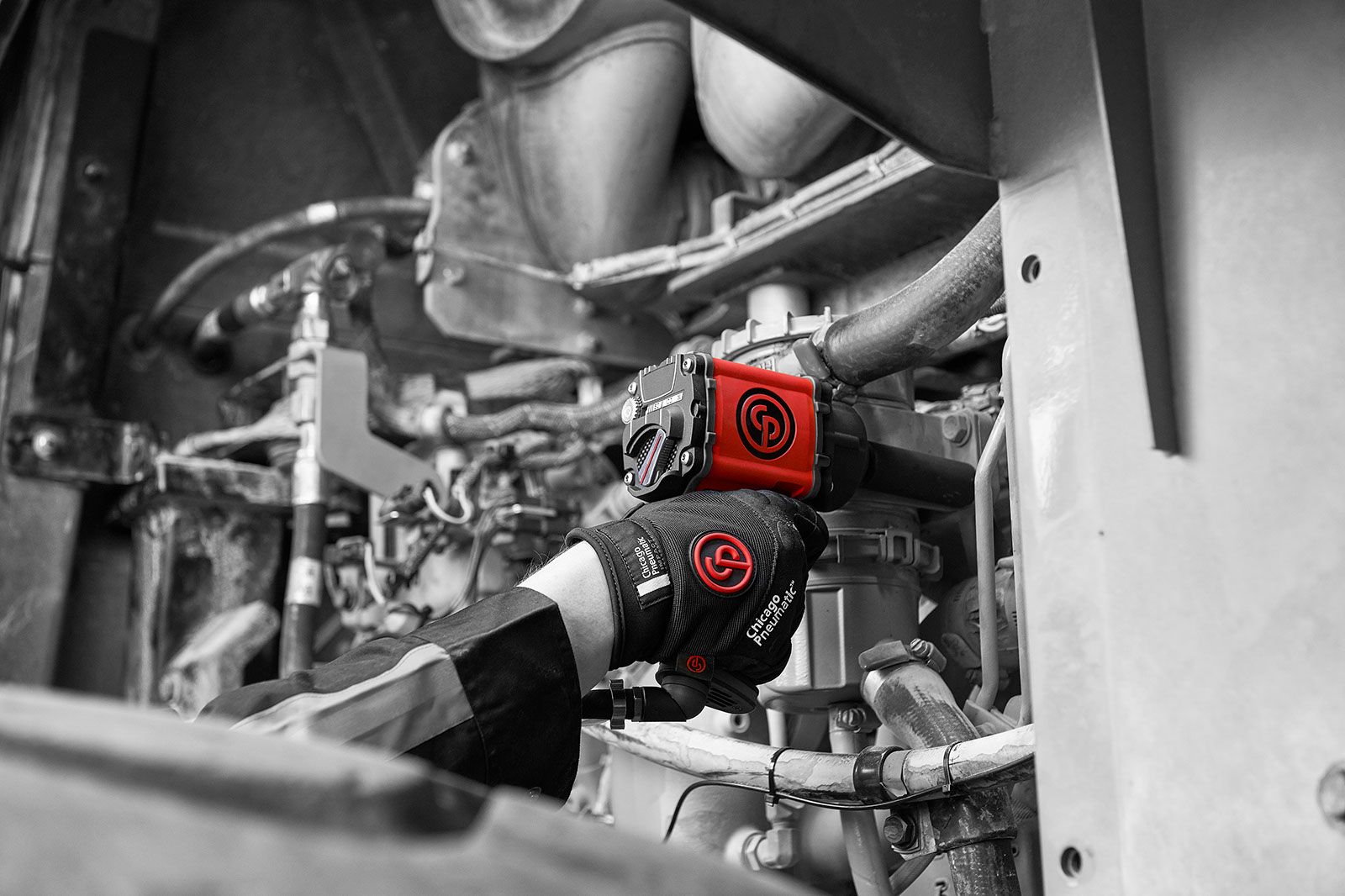 AKTION: Chicago Pneumatic Schlagschrauber G 1/2 CP7755 Air Flex Mini + GRATIS BT Lautsprecher
