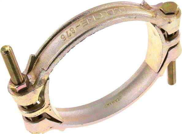 Schlauchklemme Temperguss verzinkt, 155 - 175mm