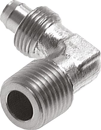Winkel-Gewindestück R 1/4"-10x8mm, 1.4404 ohne Mutter