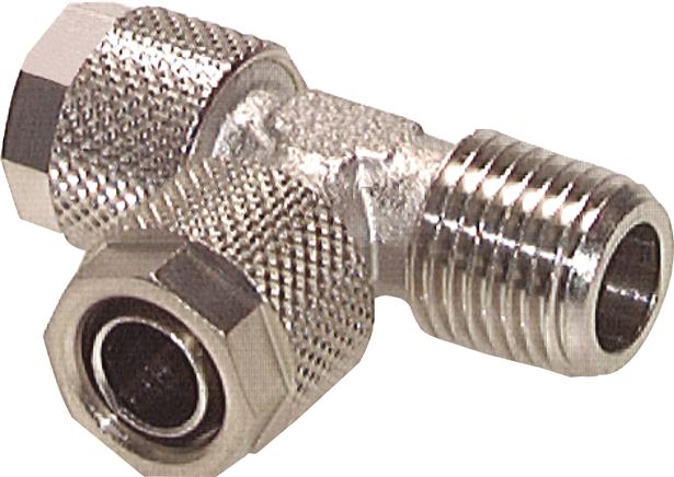 LE-Verschraubung R 1/4"-6x4mm, Messing vernickelt