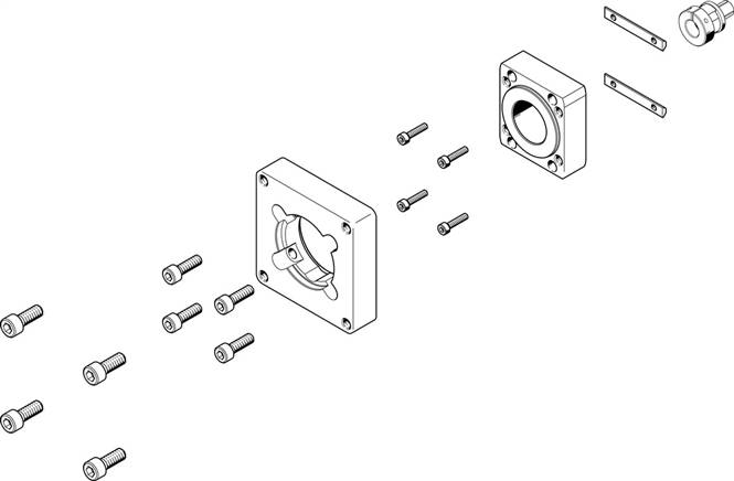FESTO EAMM-A-R27-67A (1456619) Axialbausatz