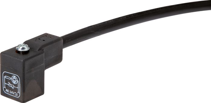 LED-Stecker mit 3 mtr Kabel, Größe 0 (Industrienorm C)