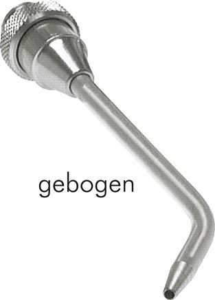 Verlängerungsrohr, gebogen, 110 mm für Blaspistole
