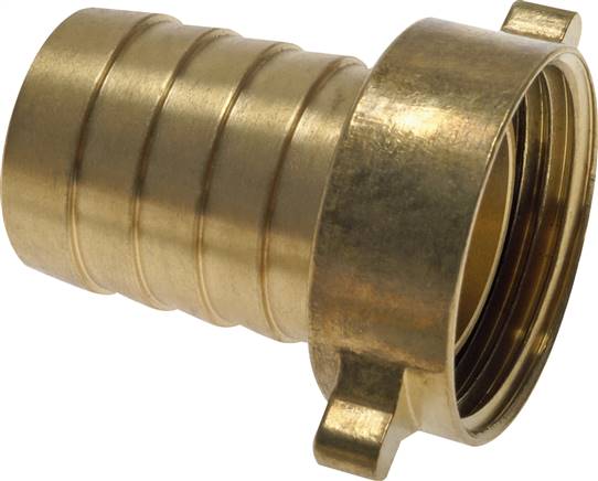 2/3-Schlauchtülle, mit Mutter G 3/4"-19 (3/4")mm, gerade