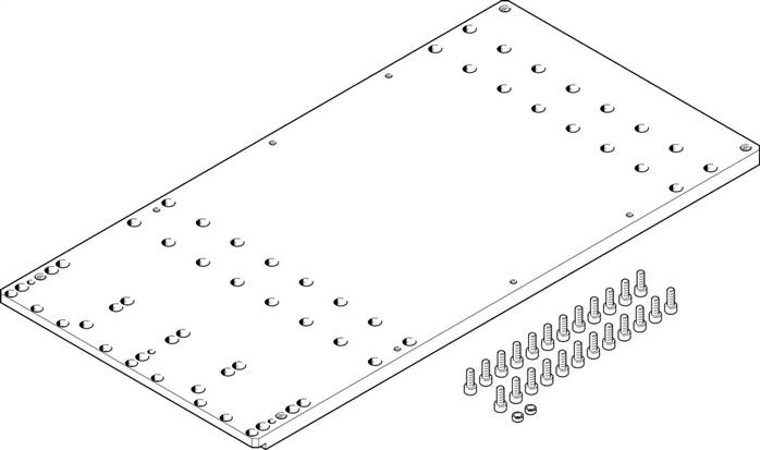 FESTO HMVS-DL63 (566883) Adapterbausatz