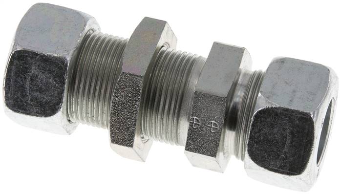 Schott-Schneidringverschraubung 18 L (M26x1,5), Stahl verzinkt