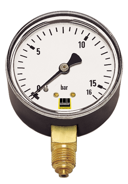 Manometer MM-S 40-16b G1/8 Messbereich 0-16 bar Gehäuse 40 mm senkrecht DGKE670029
