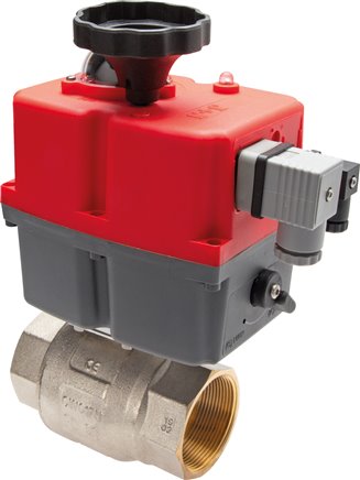 Elektr. Trinkwasser-Kugelhahn, G 3/4", 24 bis 240 V (AC) / 24 bis 135 V (DC)