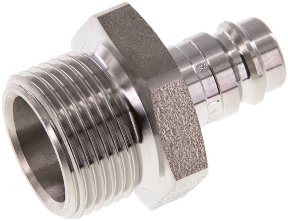 Kupplungsstecker (NW10) G 3/4"(AG), 1.4404