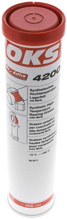 OKS 4200 - Synth. Hochtemperaturfett (MoS2) 400 g Kartusche