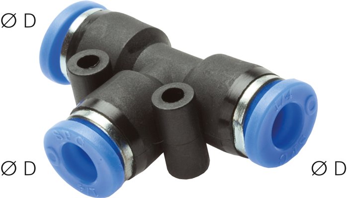 T-Steckanschluss 5/16" (7,94 mm), IQS-Inch