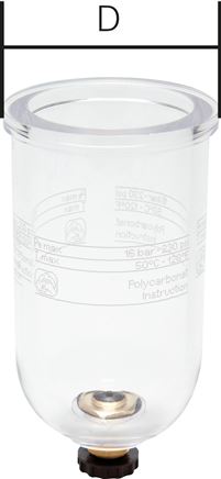 STANDARD Kunststoffbehälter f. Filter, Standard 3 - 9
