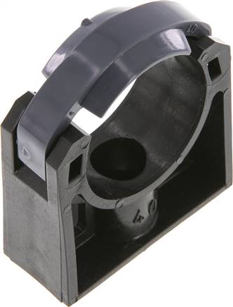 Rohrklemme 40mm, Polyethylen (schwarz)