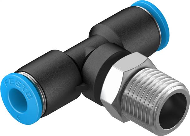 FESTO QST-1/4-6 (153108) T-Steckverschraubung