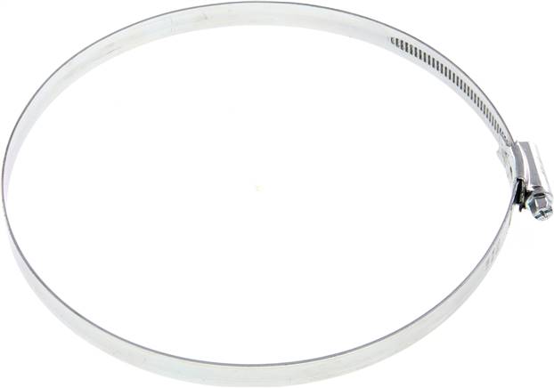 12mm Schlauchschelle 150 - 170mm, Stahl verzinkt (W1) (IDEAL)