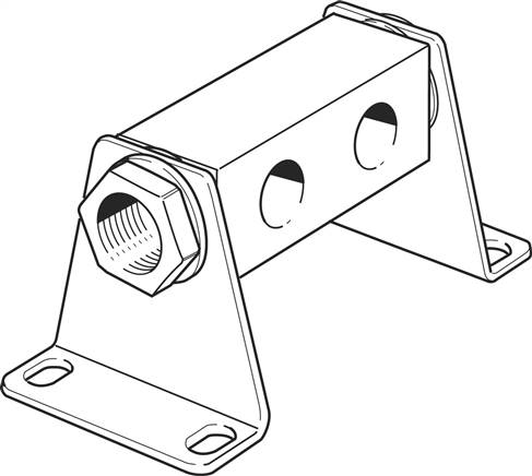 FESTO PAL-1/2-2 (9492) P-Anschlussleiste