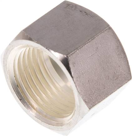 Überwurfmutter f. Schneidringverschr. 12 L (M18x1,5), Klemmring 1.4571 (NC)