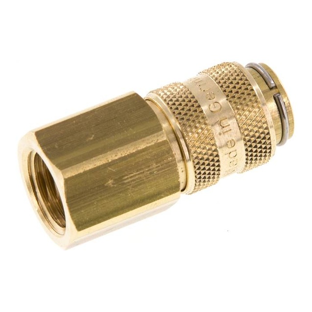 Attacco rapido (NW5) G 1/4" (IG), ottone