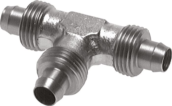T-Gewindestück 8x6mm, 1.4404 ohne Muttern