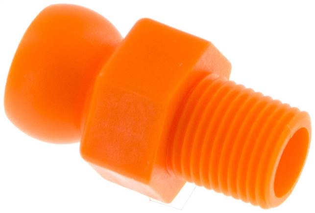 Gelenkschlauch, 1/4", Gewindestück R 1/8"