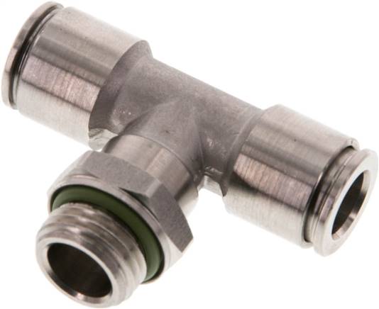 T-Steckanschluss G 1/4"-8mm, IQS-Edelstahl