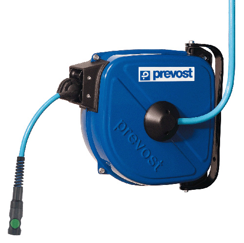 Prevost Industrie-Schlauchaufroller 15 m - 8x12 mm DRF 0815ES mit Sicherheitskupplung ESI 07