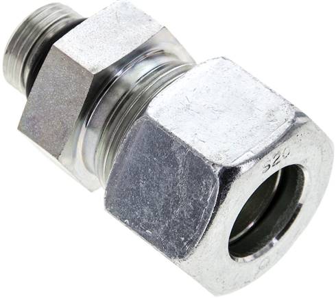 Gerade Schneidringverschr. UNF 3/4"-16-20 S (M30x2), Stahl verzinkt