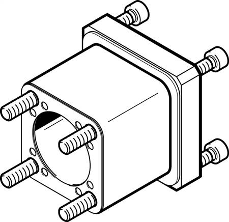 FESTO EAMM-A-D40-55A-S1 (1322182) Axialbausatz