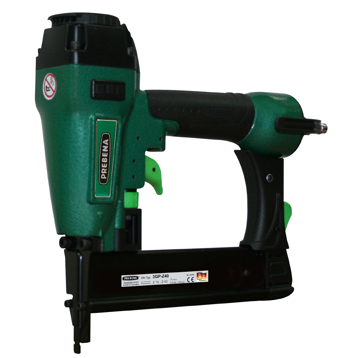 Prebena Druckluftnagler 3GP-Z40 für Heftklammern