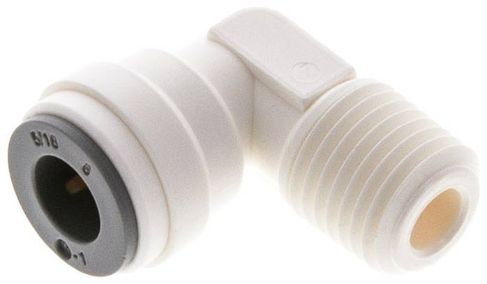 Winkel-Steckanschluss NPT 1/4"-5/16" (7,94 mm), IQS-LE (EPDM-Dichtung)