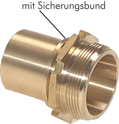 Gewindetülle, EN14420-5 G 3"-75 (3")mm, Messing