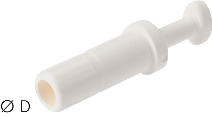 Verschlussstopfen für 8mm Steckanschlüsse, IQS-LE