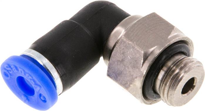 Winkel-Drehverschraubung G 1/8"-4mm, IQS-Standard