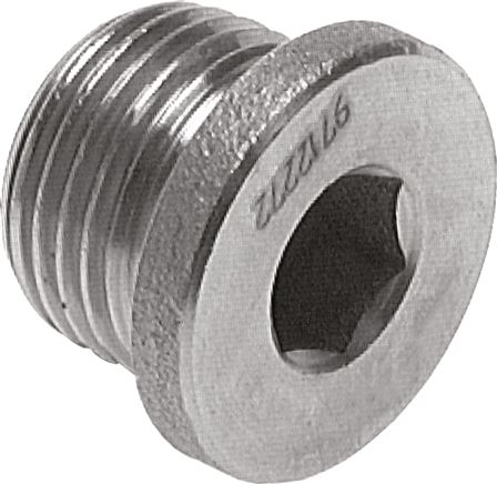 Verschlussstopfen Innenskt. G 3/8", V4A