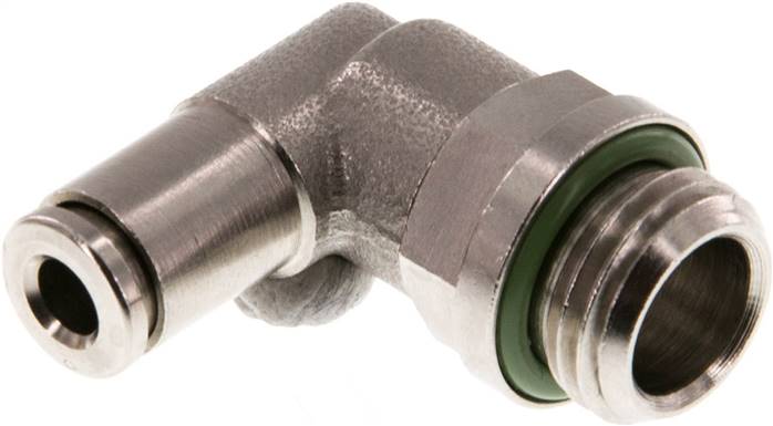 Winkel-Steckanschluss G 1/4"-4mm, IQS-MSV (Hochtemperatur), Dichtung FKM
