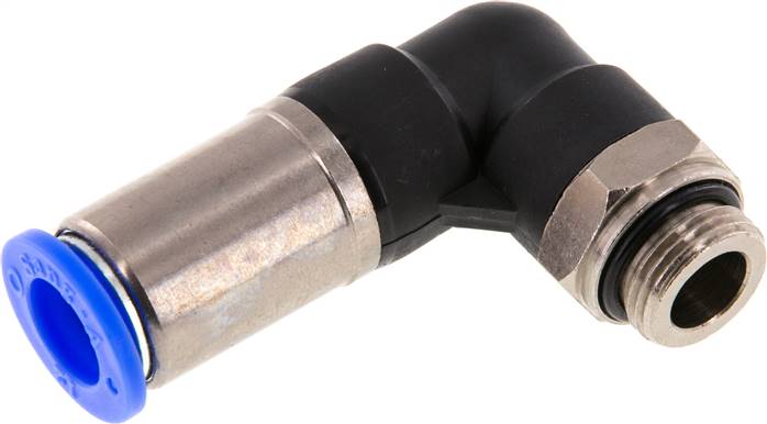 Winkel-Steckanschluss, selbstabsperrend G 3/8"-12mm