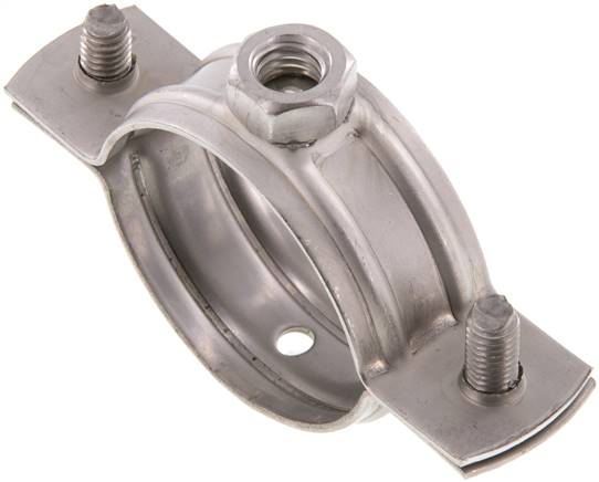 Rohrschelle, 40 - 43mm, 1.4404, ohne Einlage