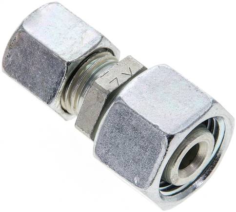 Reduziereinsatz 12 L-8 L (M14x1,5), Stahl verzinkt, mit Dichtkegel und O-Ring