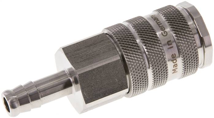 Schnellkupplung (NW10) 9 (3/8")mm Schlauch, 1.4404