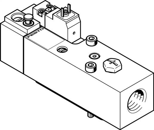 FESTO VABF-S6-1-P5A4-N12-4-1 (558231) Druckaufbauventil