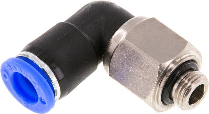 Winkel-Drehverschraubung G 1/8"-8mm, IQS-Standard