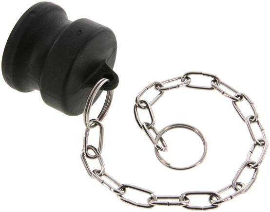 Kamlock-Verschlussstecker (DP) 1-1/2", Polypropylen