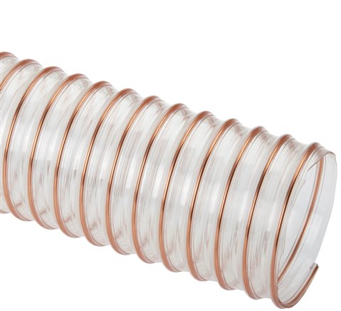PUR-Spiralschlauch, 75mm, schwer, lebensmittelecht
