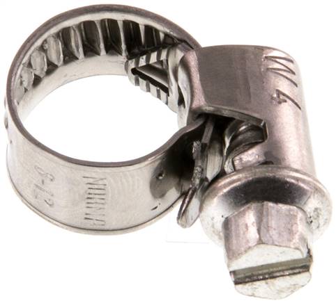 9mm Schlauchschelle 8 - 12mm, 1.4301 (W4) (NORMA)