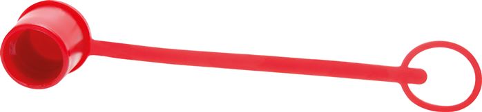 Staubschutz für Stecker Flat-Face Kupplung, Baugröße 8