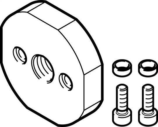 FESTO EAHA-R2-M12P (1574224) Adapterbausatz