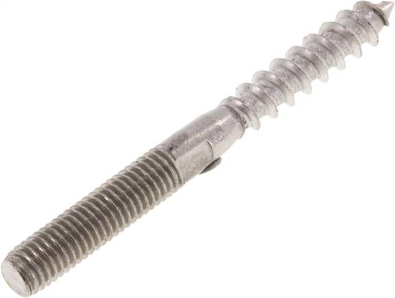 Stockschraube M 8x80, Edelstahl A2