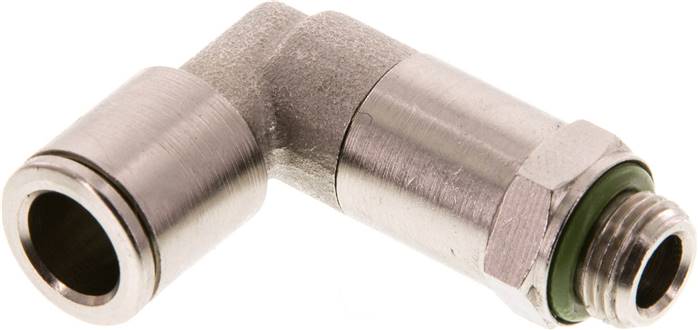 Winkel-Steckanschluss, lang G 1/8"-8mm, IQS-MSV (Hochtemperatur), Dichtung FKM
