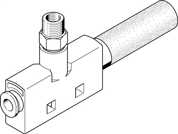 FESTO VN-14-L-T4-PQ2-VA5-RO2 (547709) Vakuumsaugdüse